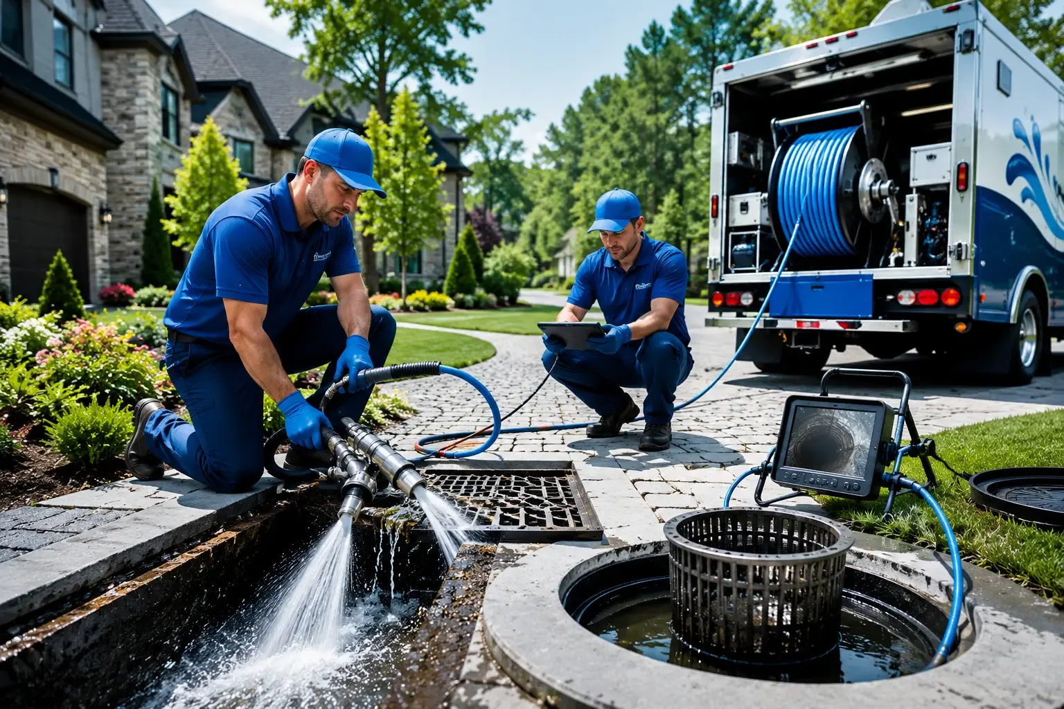 Local outdoor drain cleaning professionals in Sidney, MI